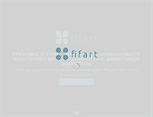 Tablet Screenshot of fifart.net